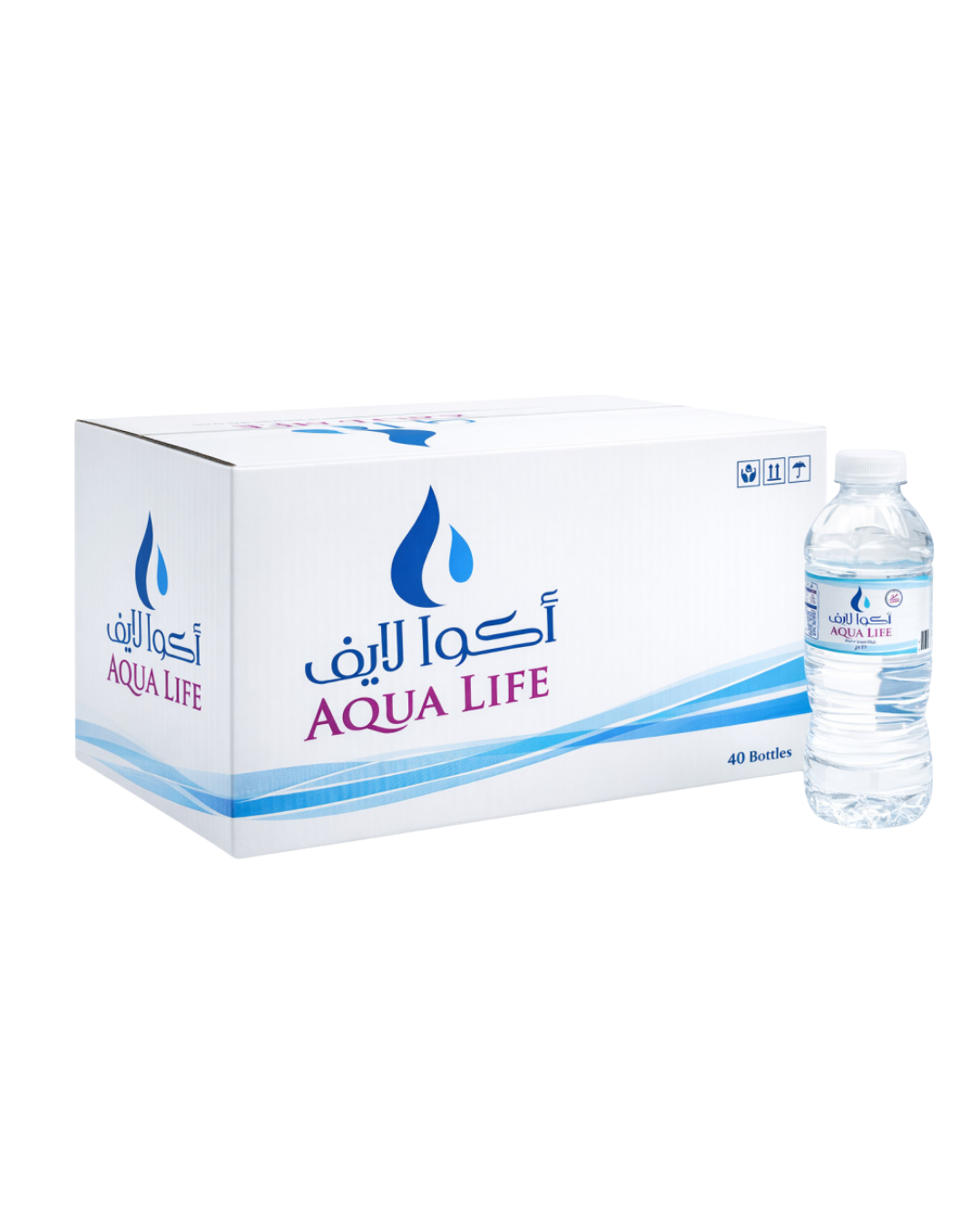 مياه أكوا لايف 330 مل - كرتون 40 حبة
